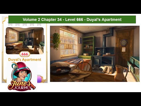 June's Journey - Volume 2 - Chapter 34 - Level 666 - Duyal's Apartment (Complete Gameplay, in order)
