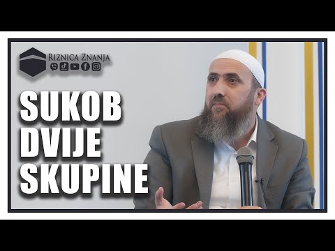hfz. Nedžad ef. Hasanović - Sukob dvije skupine / 156 ⁴ᵏ Riznica Znanja