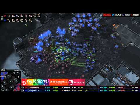 SC2 Bly vs Nerchio ZvZ Game 2 The Foreign Hope Starcraft 2 Tournament