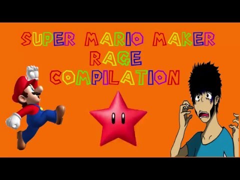 Mario Maker Rage Compilation #1 How Sith Lords are Born!
