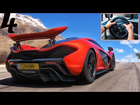 FORZA HORIZON 5 Gameplay Walkthrough Part 4 [4K 60FPS] - Logitech G923 Racing Wheel - XBOX SERIES X