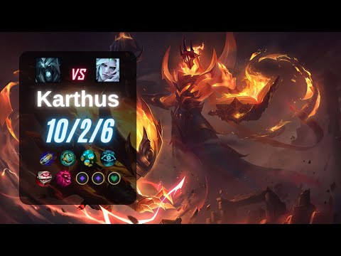 KARTHUS JUNGLE vs VIEGO - EUW LoL Challenger Patch 13.20