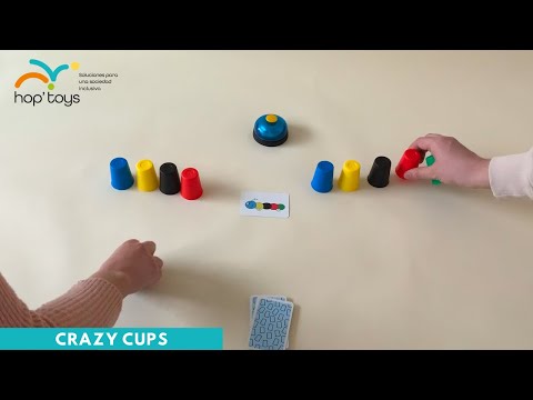 Cartel del vídeo de YouTube para Crazy cups