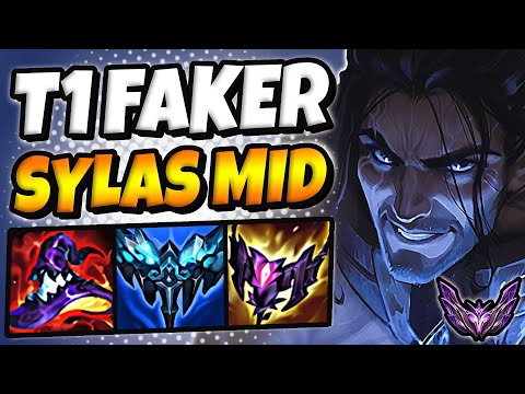 T1 Faker Sylas vs Syndra [ MID ] Patch 12.20 Ranked Master NA ✅