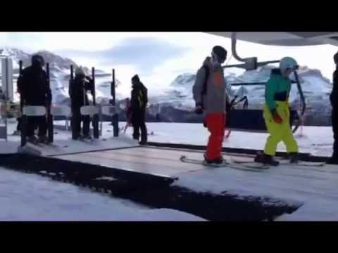 Tappeto di imbarco sollevabile per seggiovie emmegi