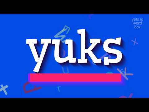 Hoe spreek je Yuks uit?  #yuks (HOW TO PRONOUNCE YUKS? #yuks)