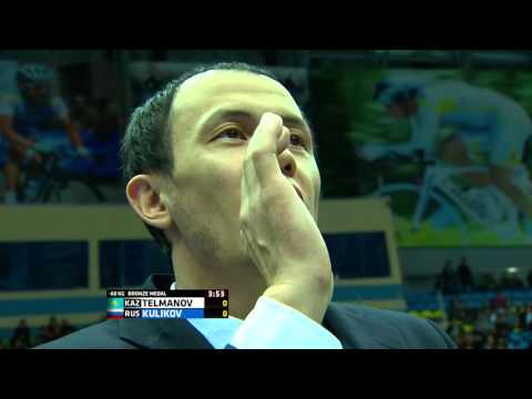 Askhat TELMANOV (KAZ) - Dmitriy KULIKOV (RUS) @ U60 BRONZE - GRAND PRIX ASTANA 2014