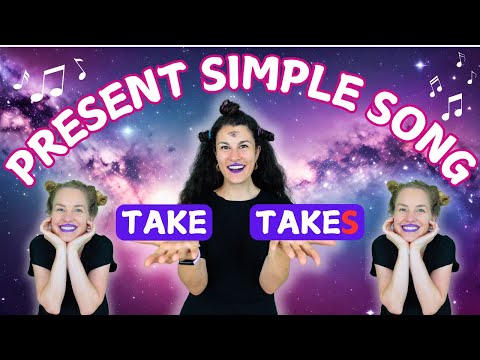 Present Simple Grammar Song | Fun and Funny English Practice