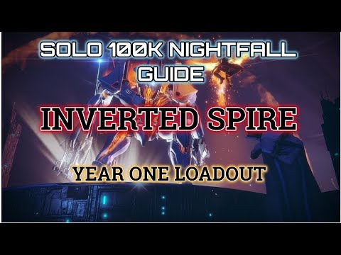 Destiny 2 Solo 100K Nightfall Inverted Spire Year One Meta