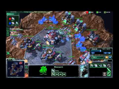 Starcraft 2 Epic Terran Match