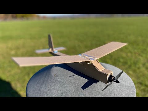 How To Make a Cardboard Rc Airplane : Diy Homemade Remote Controlled Plane