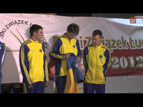 European Archery Indoor Championships Rzeszow 2013 - Award Ceremony Team