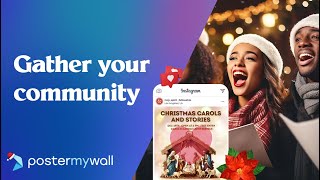 Maximize your Church Outreach this Christmas with PosterMyWall