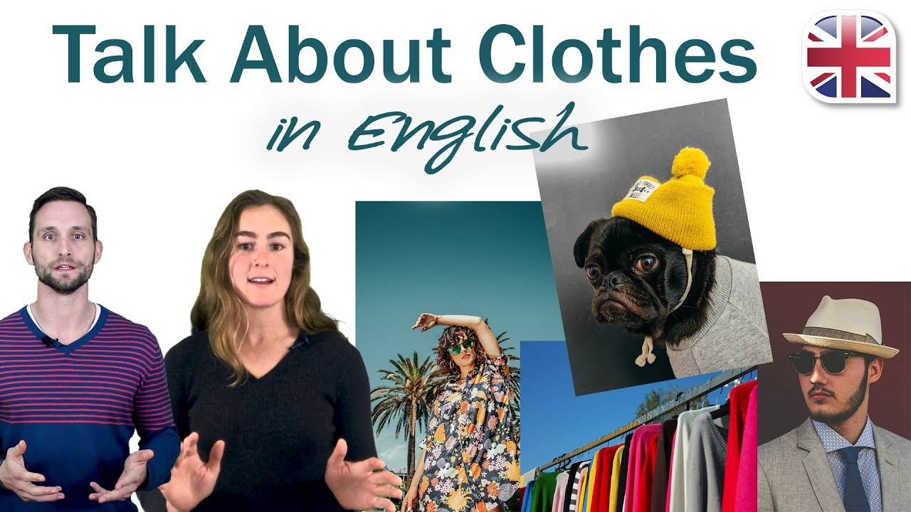 How to Talk About Clothes in English - Spoken English Lesson