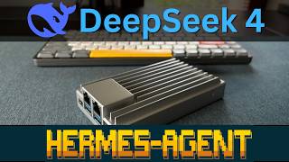 DeepSeek v4 + Hermes Agent + ZimaBoard 2: My New AI Coding Setup