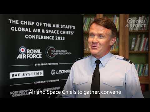 Air Vice-Marshal Simon Edwards, Assistant Chief of the Air Staff (Strategy), RAF at GASCC 2023