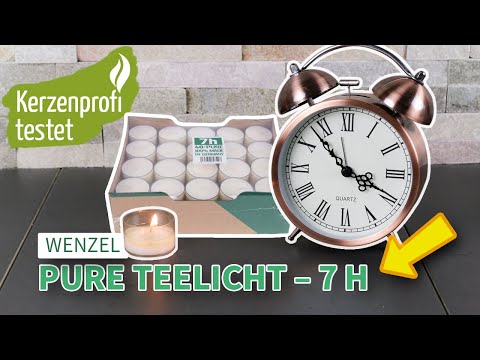 Getestet: Pure Nature Teelicht 7h der Marke Wenzel