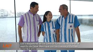 Los trabajadores de los CACTs recuperan el esp&iacute;ritu de Manrique con los nuevos uniformes