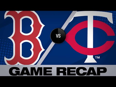 Rodriguez, Holt lead Red Sox to a 9-4 win | Red Sox-Twins Game Highlights 6/19/19