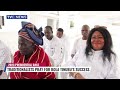 (VIDEO) Traditionalists Pray For Bola Tinubu's Success