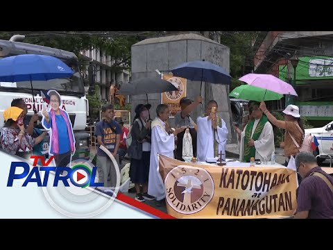 Isang Chruch Group, nagsagawa ng silent protest and prayer ngayong araw ng kalayaan, June 12