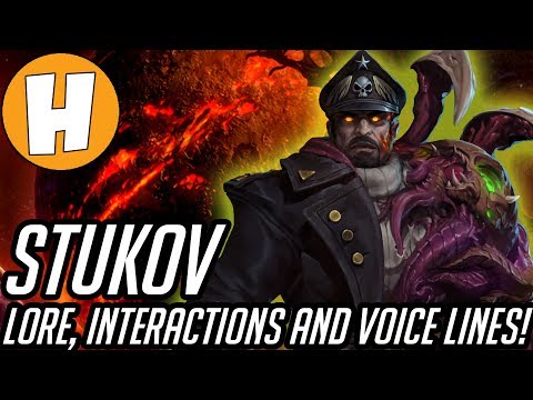 Stukov - Lore, Interactions & Voice Lines (Heroes of The Storm/StarCraft)  | Hammeh
