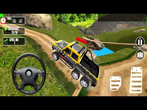 6x6 Offroad Jeep Drive - Offroad Jeep Simulator - Best Android GamePlay