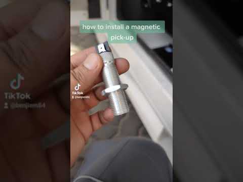 how to install magnetic 🧲 pick-up in your generator engine