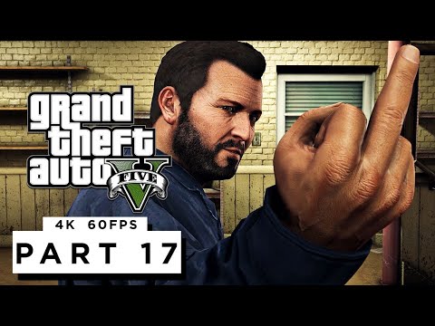 GRAND THEFT AUTO 5 Walkthrough Gameplay Part 17 - (PC 4K 60FPS) RTX 3090 MAX SETTINGS