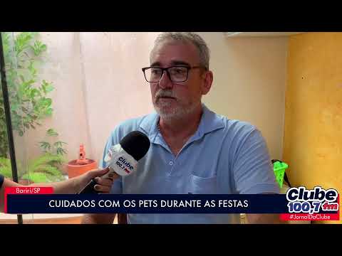 BARIRI: CUIDADOS COM OS PETS DURANTE AS FESTAS