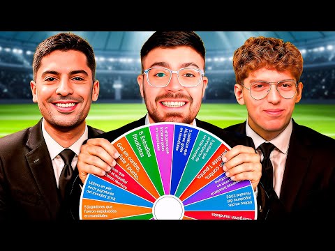 ¿QUIÉN SABE MÁS DE MUNDIALES DE FÚTBOL? LA COBRA VS DAVO XENEIZE VS GASTÓN EDUL (RULETA DIFICIL)