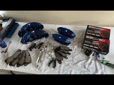 BMW F15/E70 BBK step by step install