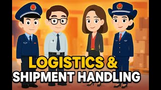 Learn Everyday Conversations for English At Work | Logistics & Shipment Handling