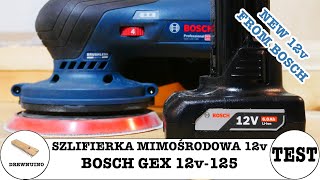 #110 A random orbital sander Bosch GEX 12v-125