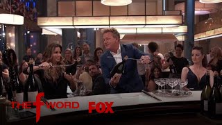 Eva Longoria Pops Open Champagne With A Sword | Season 1 Ep. 11 | THE F WORD