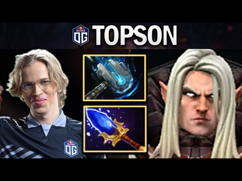 OG.TOPSON INVOKER VERSUS QUITTERS - DOTA 2 7.27 GAMEPLAY