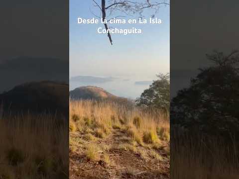 Desde la cima en La Isla Conchaguita, La Union El Salvador