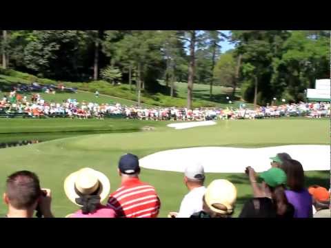 Martin Kaymer's Amazing Water Skipping Hole In One - Masters 2012 (HD)