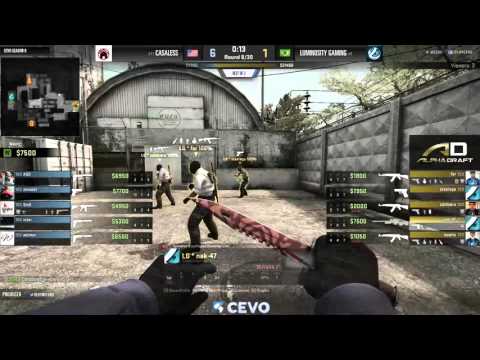 Luminosity vs Casaless Game 2 (CEVO-P CS:GO Season 8) - Misled & Latorr