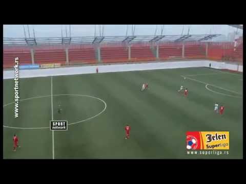 JSL 2014/15: 15.Kolo: Voždovac - Radnički Niš 2:1 (0:1)