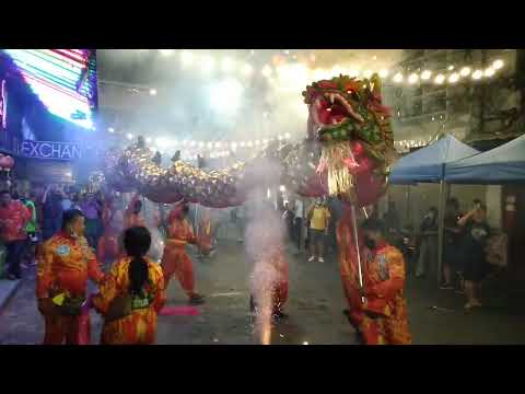 Chinese New Year Dragon in Patpong, Bangkok Thailand 2023