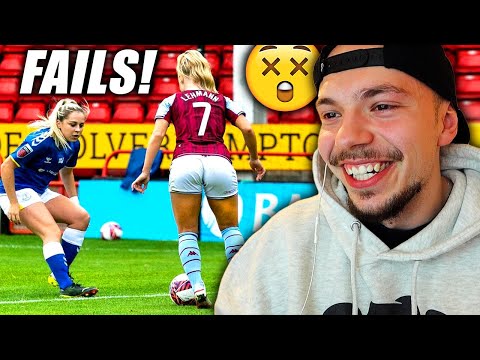 Die lustigsten Momente im Frauen Fußball!