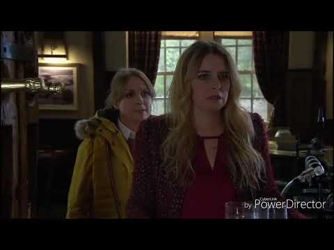 Emmerdale - Charity and Vanessa Kiss (12th April 2018)