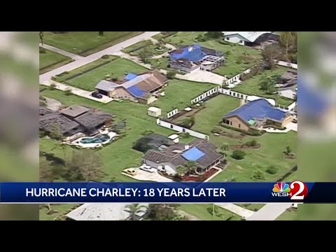 Hurricane Charley made landfall 18 years ago in Florida