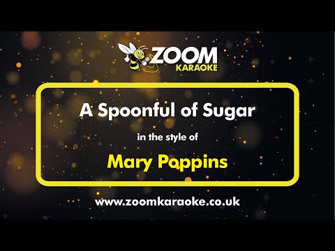 Mary Poppins - A Spoonful of Sugar - Karaoke Version from Zoom Karaoke