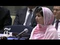 Malala Yousafzai UN Speech: Girl Shot in Attack by.