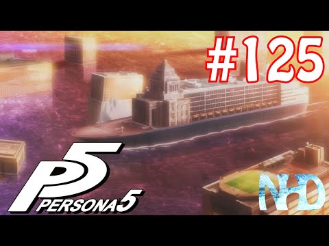 Let's Play Persona 5 (pt125) First look at the Ship, Shido's Palace