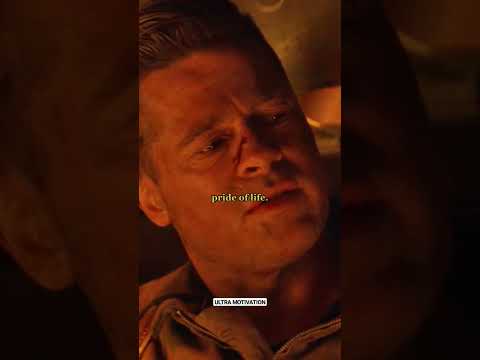 One Of My Favorite Quote From The Movie 'Fury'. #fury