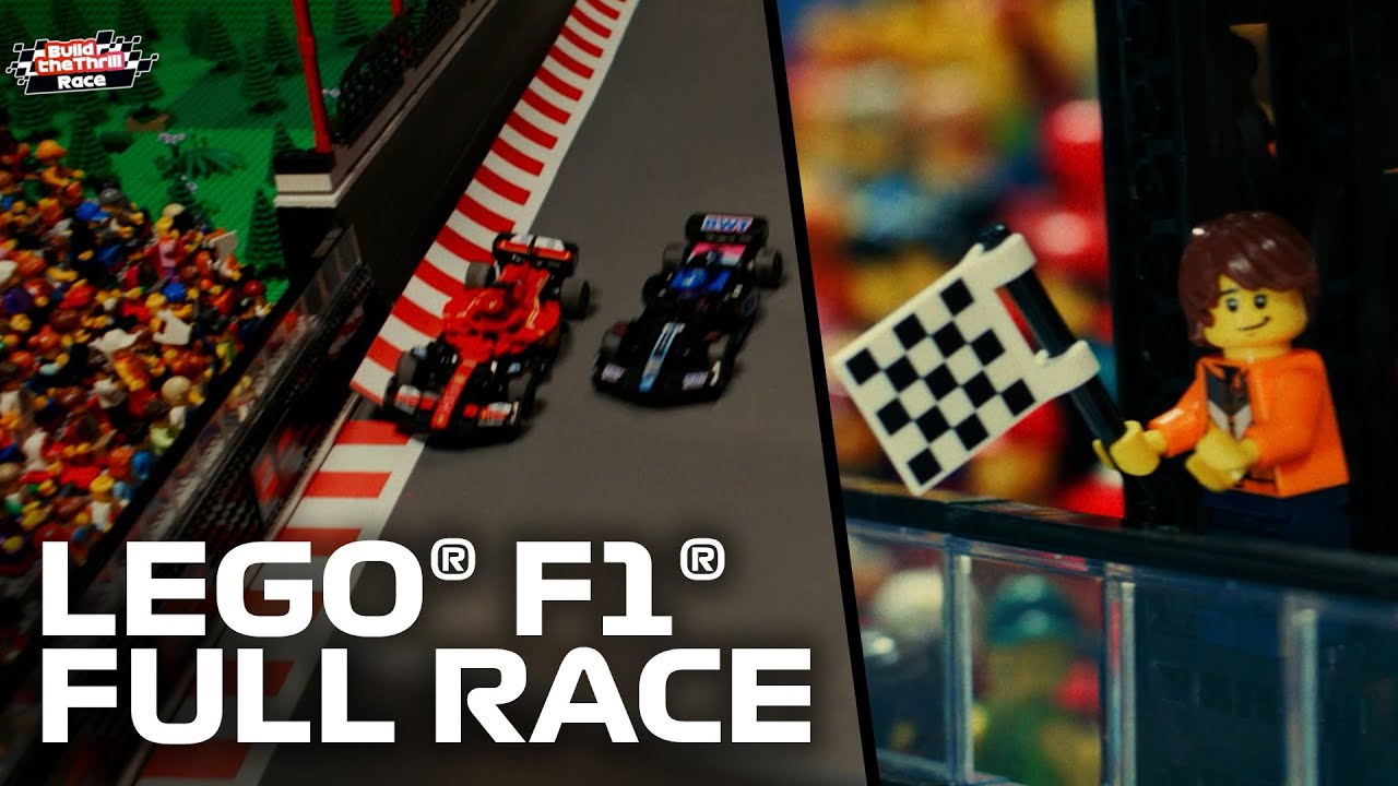 A massive LEGO® F1® race! | LEGO® F1® ‘Build the Thrill’ Race highlights