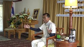 423-รร.เฟลิกซ์ ริเวอร์แคว ฯ จ.กาญจนบุรี 12-15 ธ.ค.62 (02).วิธีฝึกสติและประกอบปัญญาเห็นความเกิดดับ